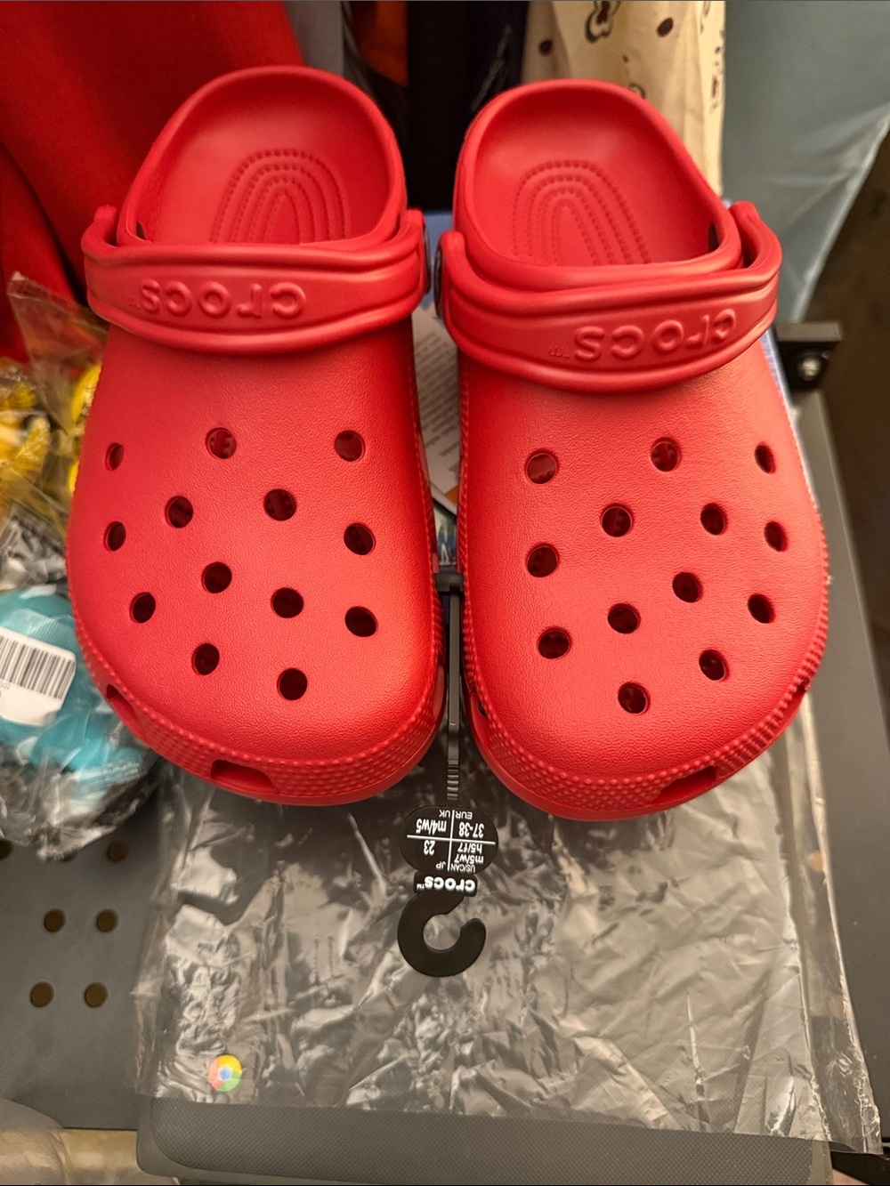 CROCS Classic Clog in red